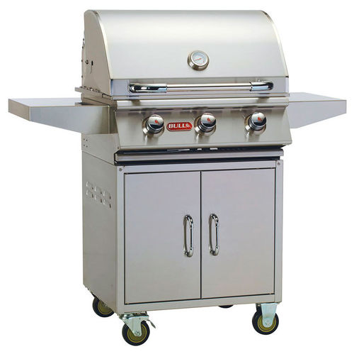 Barbacoa de Gas Parrilla Bull Steer Premium — de gran superficie de cocción