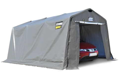 Carpa garaje Store Boss 3,3 x 4,7 m antracita para almacenamiento exterior