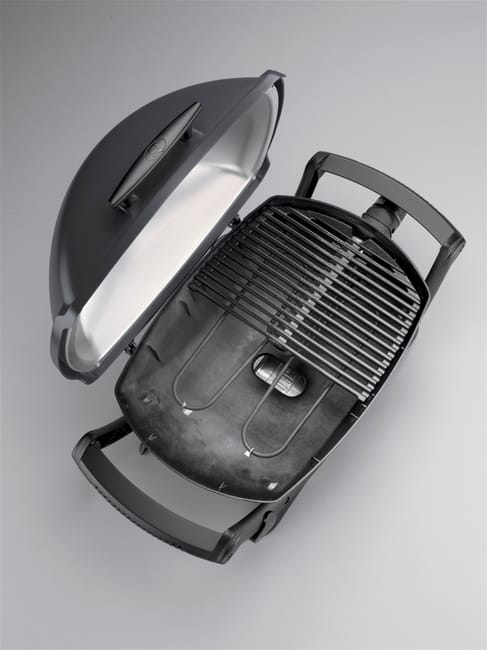 Brasero de jardín Eléctrica WEBER Q2400 recomendada para 9 personas de 3000W