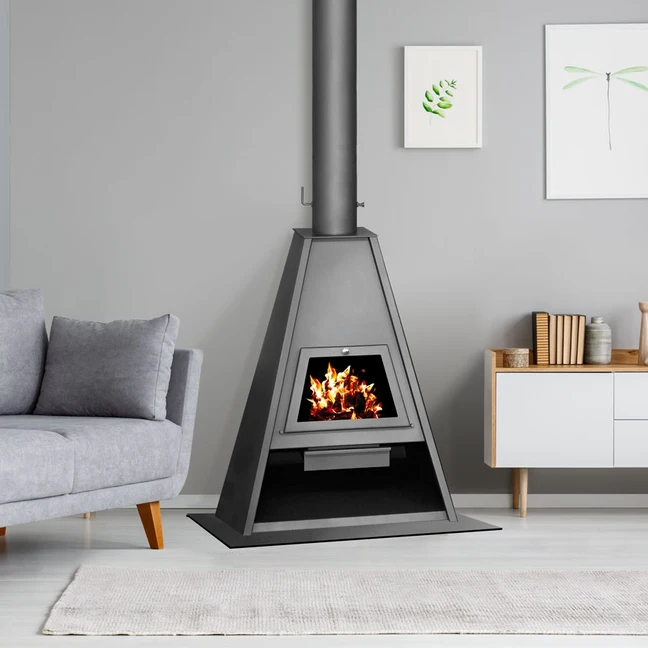 Estufa de leña BELLEZA DELTA 21 kW