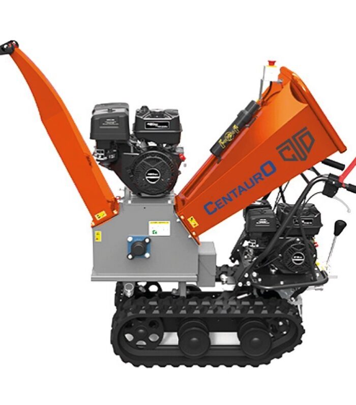 Biotrituradora con ruedas de orugas EuroCentauro Antequera 15 HP