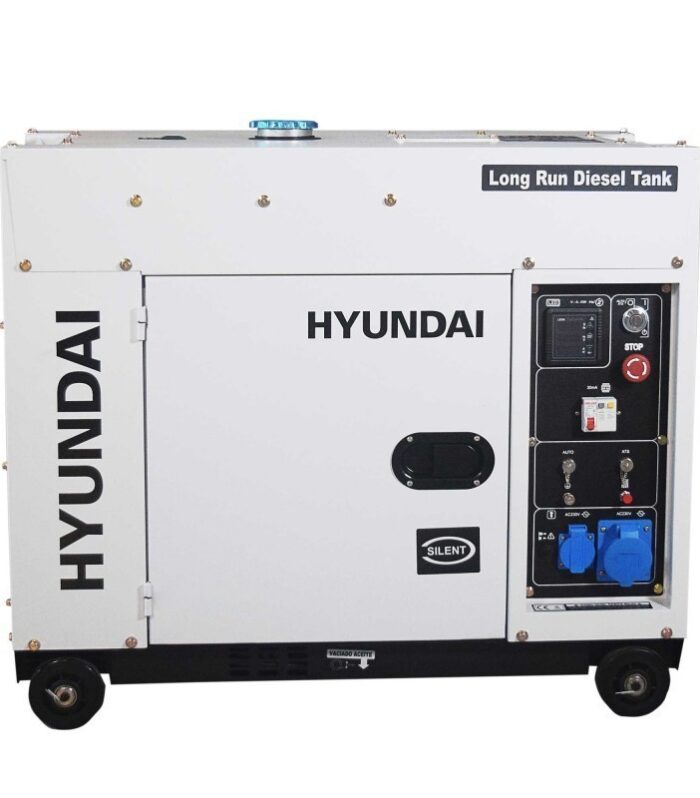 Generador Eléctrico de Apoyo solar Diesel Hyundai DHY8600SE-LRS 6kW
