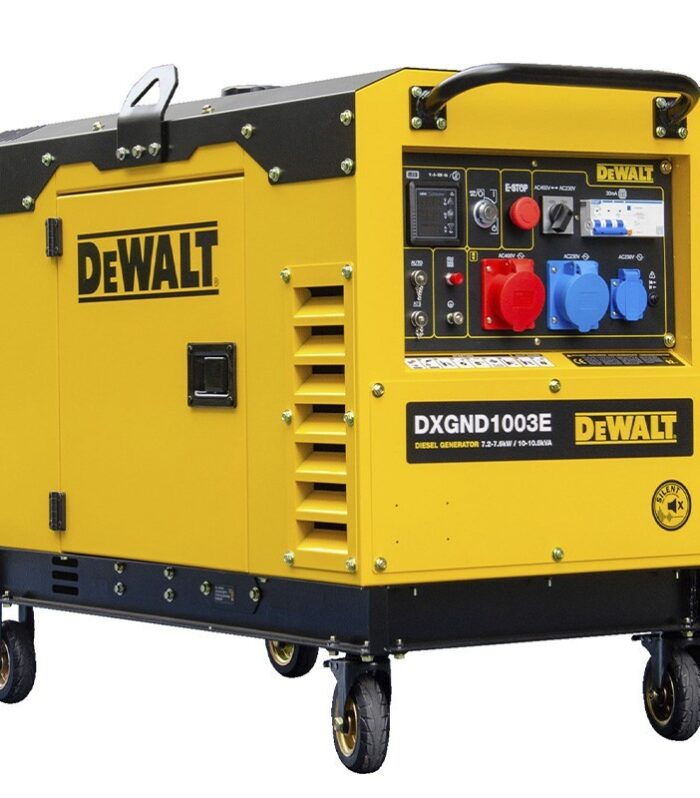 Generador eléctrico diésel Dual Volt Dewalt DXGND1003E 8500W