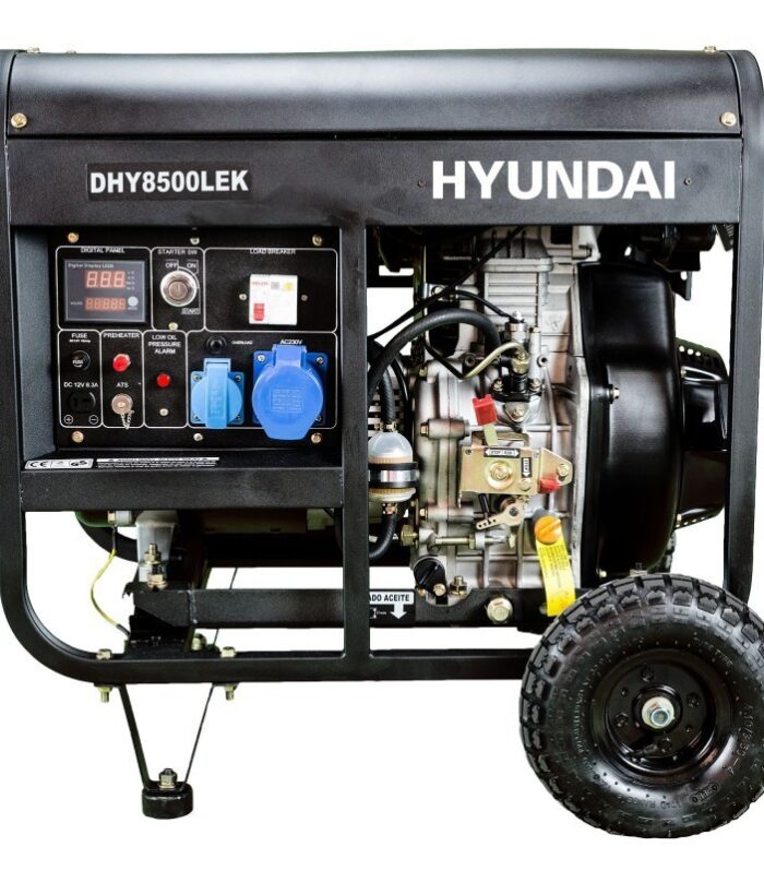Generador eléctrico diésel HYUNDAI DHY8500LEK 6500 W