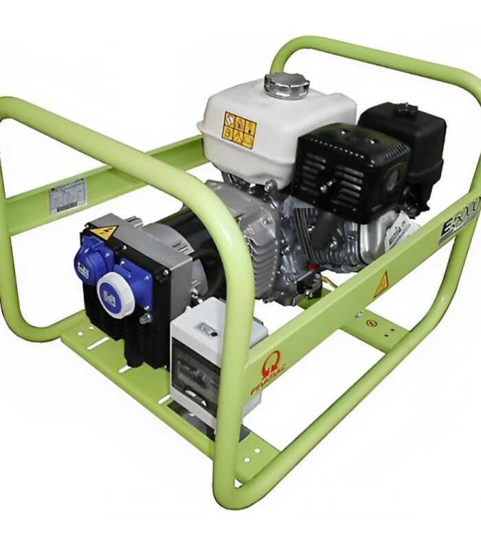 Generador eléctrico Gasolina Pramac E5000 4600 W + DPP67