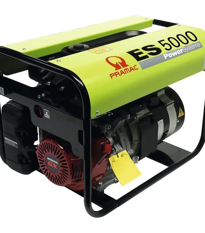 Generador eléctrico Gasolina Pramac ES5000 trifásico 5000 W