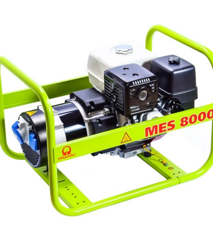 Generador eléctrico Gasolina Pramac MES8000 6400 W