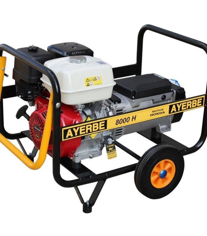 Generador eléctrico monofásico Ayerbe AY 8000 H MN 6400 W