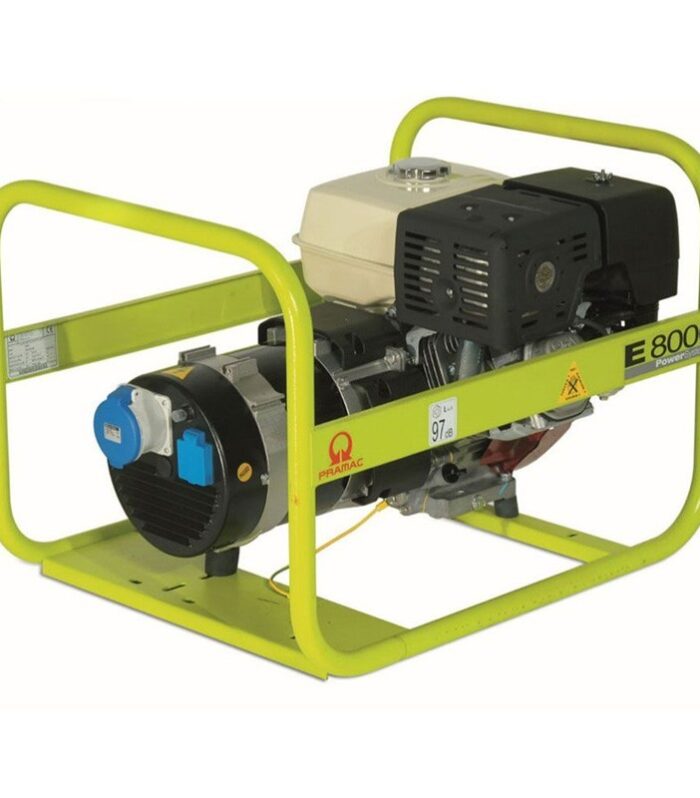 Generador eléctrico motor Honda Gasolina Pramac E8000 6400 W