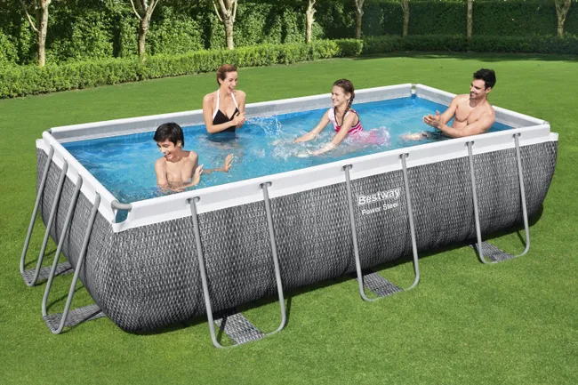 Piscina tubular de pvc rectangular BESTWAY xx1 m