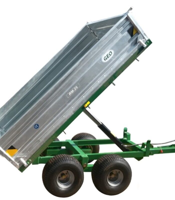 Remolque de cuatro ruedas Geo Italy RM 25 2500 kg