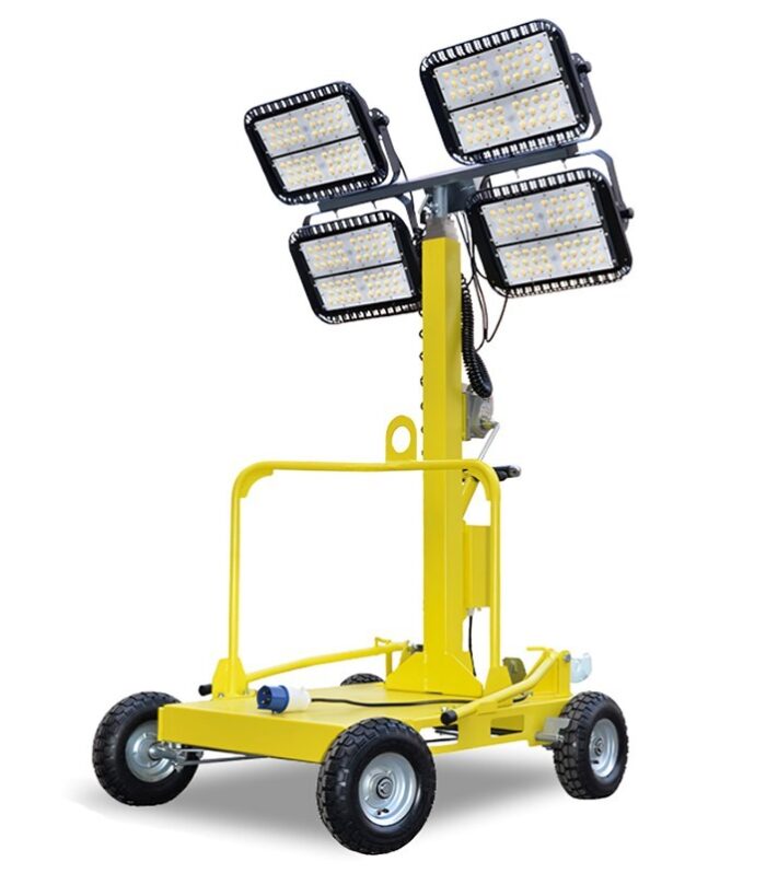 Torre de luz regulable Kompak LT800-LED 5,2 m