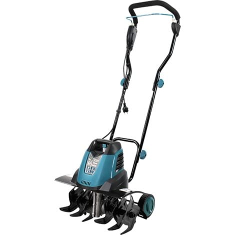 Azada eléctrica MASKO® 1500 Watt, ancho de trabajo 40 cm, profondità de lavoro 20 cm, azada para terreno, azada, cultivador, azada