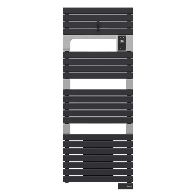 Scaldasalviette eléctrico SAUTER 1750W H143,2 cm Asama conectado antracita