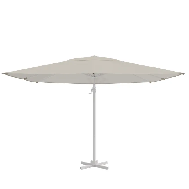 Cappello de sole Naterial Aura 360 250G 290X290Cm Blanco
