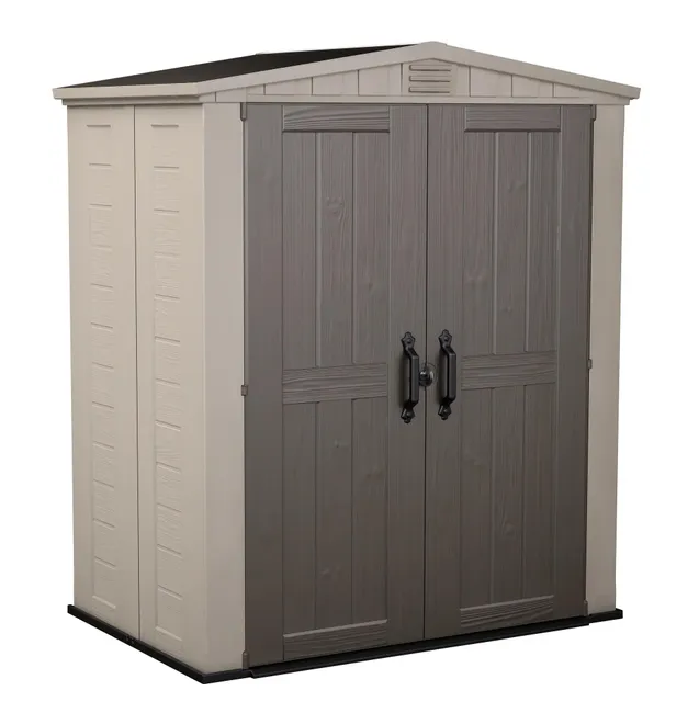 Cobertizo en resina Factor de 178x208x113,5 cm y 2,02 m2