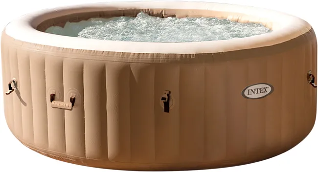 Spa de exterior gonfiabile INTEX che medida 216x71xcm con 6