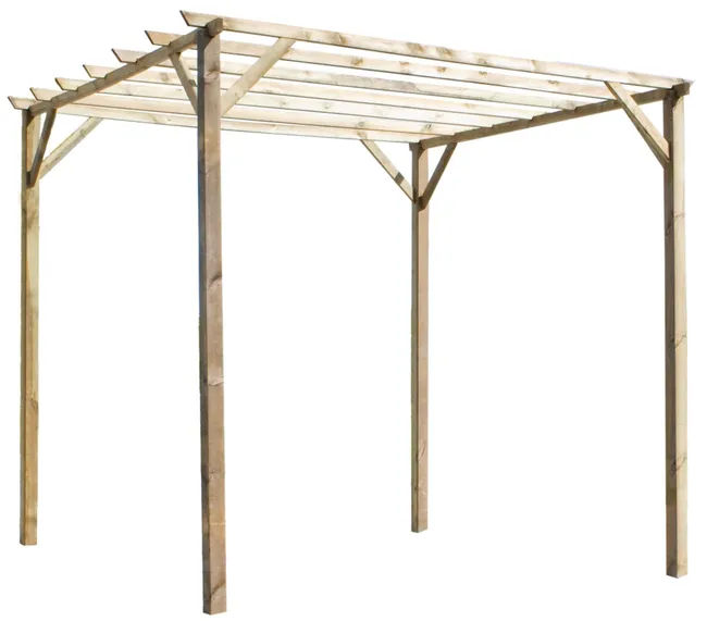 Ancolie 3 Pergolato en Madera 300X300X247Cm