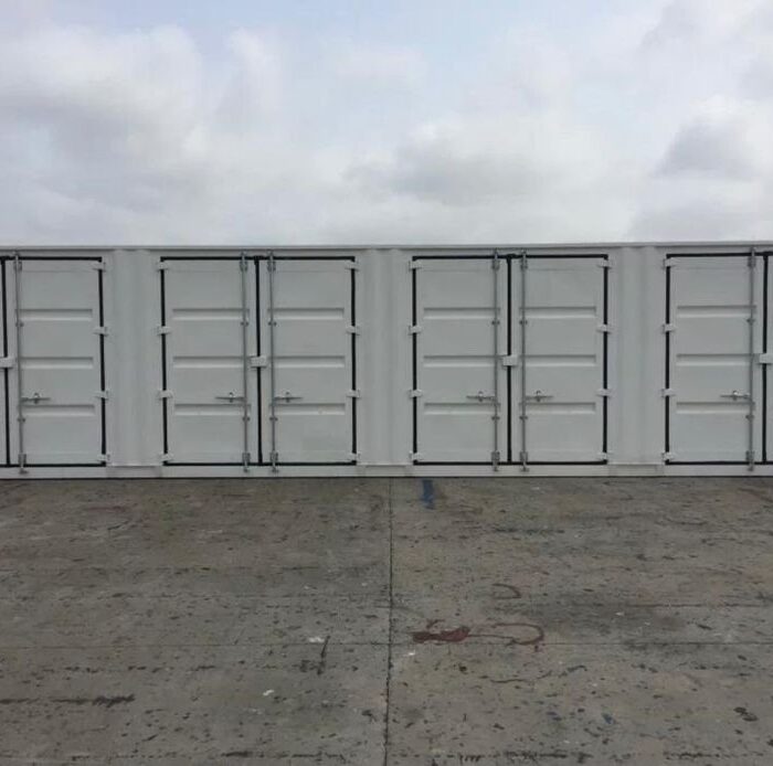 Módulo de almacenamiento 40 Pies Acceso Lateral Completo Blanco (9′ 6″)