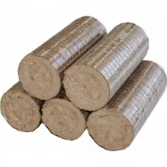 Troncos comprimidos 100% madera dura – Palé de 1040 kg