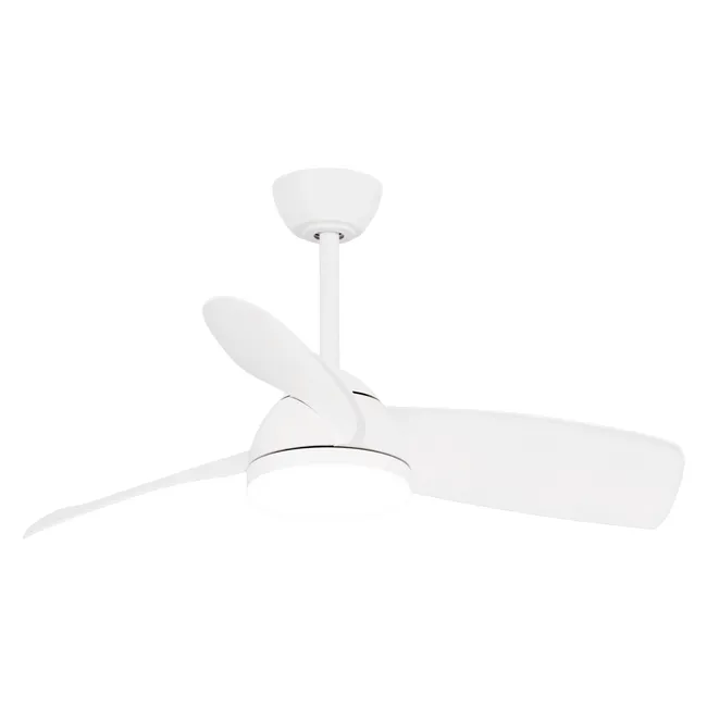 Ventilatore de soffitto con illuminazione a LED, Beach Eco, D107cm, SULION, blanco