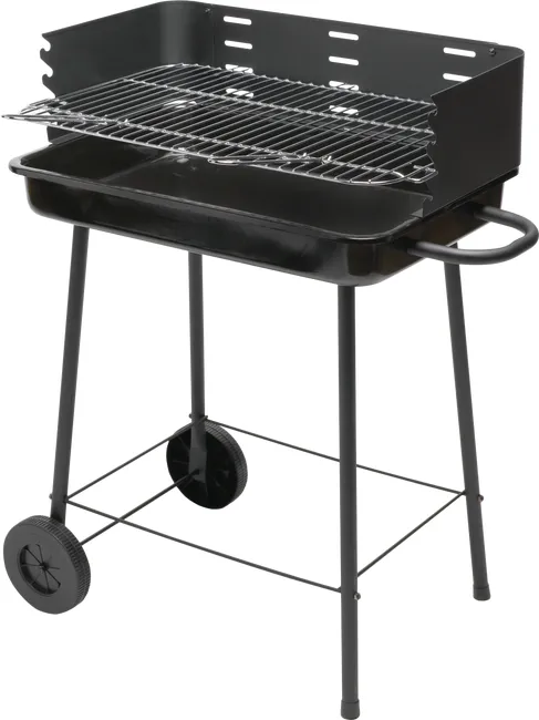 Barbacoa de carbón rectangular Opp