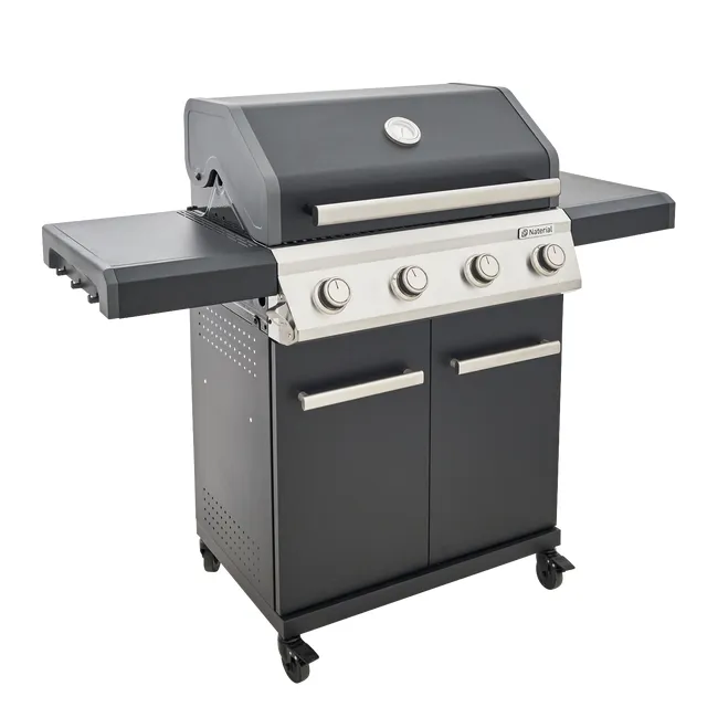 Barbacoa de gas NATERIAL Kenton II de 4 quemadores y 14 kw de potencia