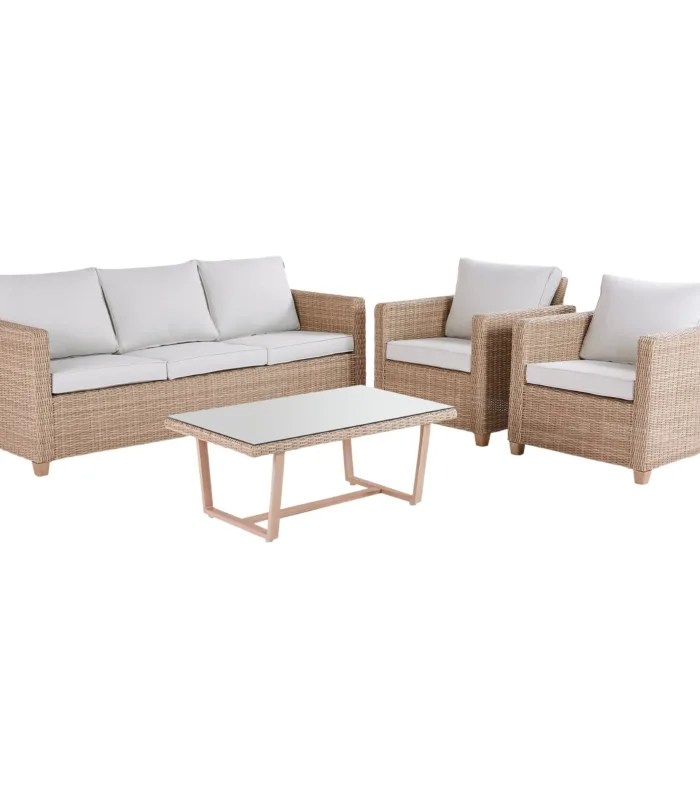 Medena Naterial Relax Sofá Mesa Set de jardín