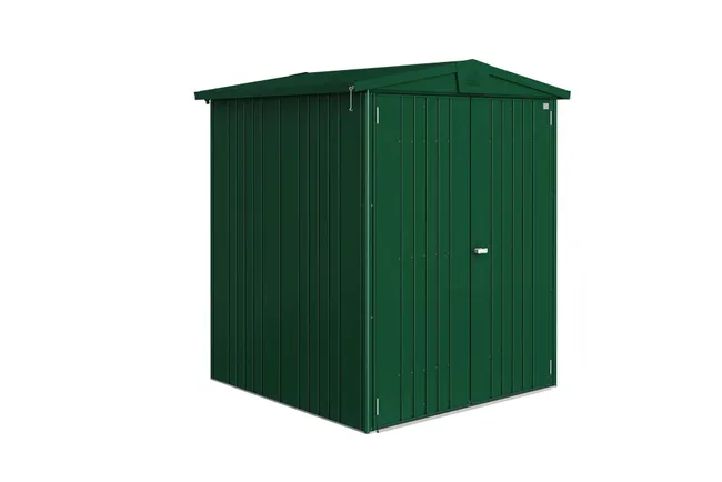 Cobertizo en metal verde Europa de 172x196x156 cm y 2,68 m2