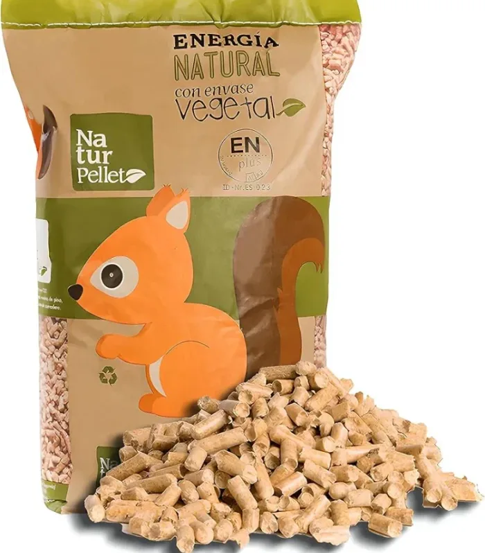 Naturpellet Palet de 40 sacos- Calor Eficien