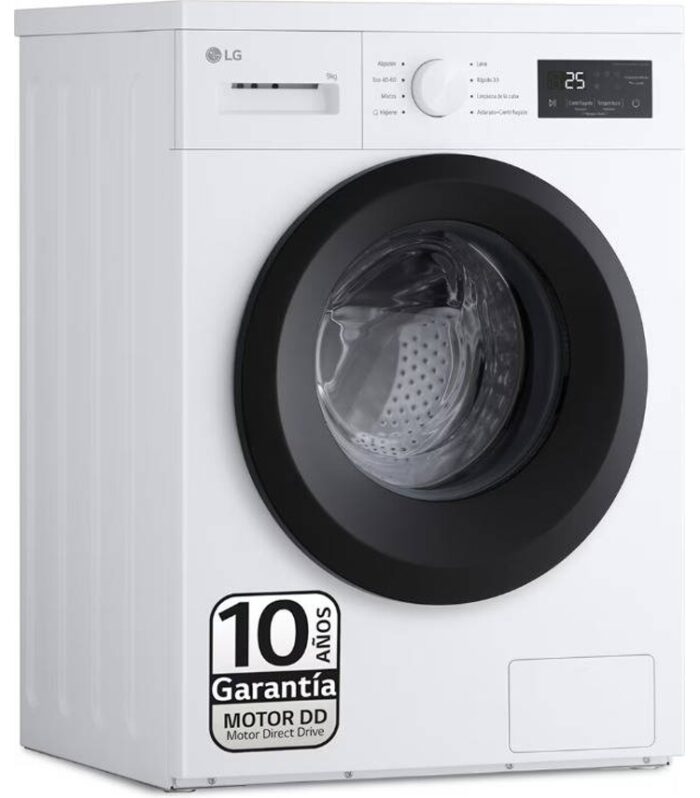 Lavadora LG F4A1009NWK A 9 kg 1400 rpm Blanco