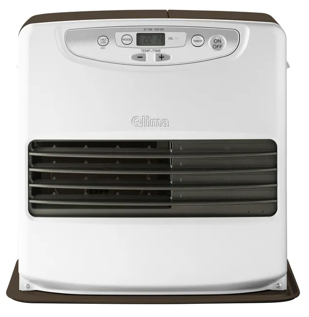 Estufa de parafina electrónica Qlima SRE 9046 C-2 · 4,65 kW · depósito 9 L · sensor de CO2 · hasta 76 m²