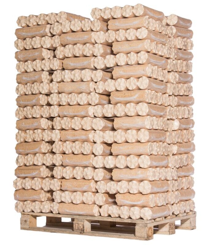 Madera Densificada – Madera Blanda – Palet DE 960 KG