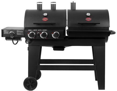 Barbacoa Duo de gas y de carbón