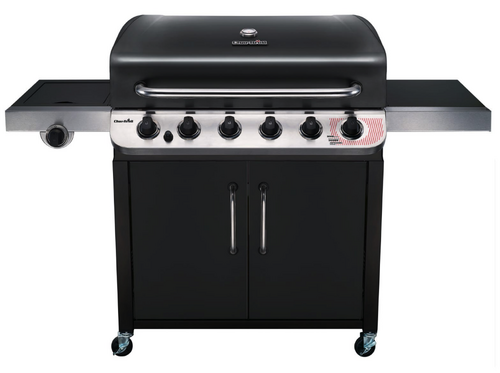 Barbacoa de gas Barbacoa Convective 640 XL Negra — de acero inoxidable