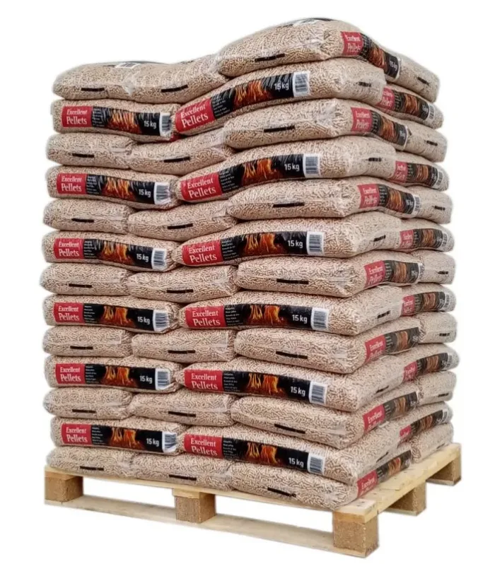 PELLET ECCELLENTE – PALLET de 65 sacos de 15 kg