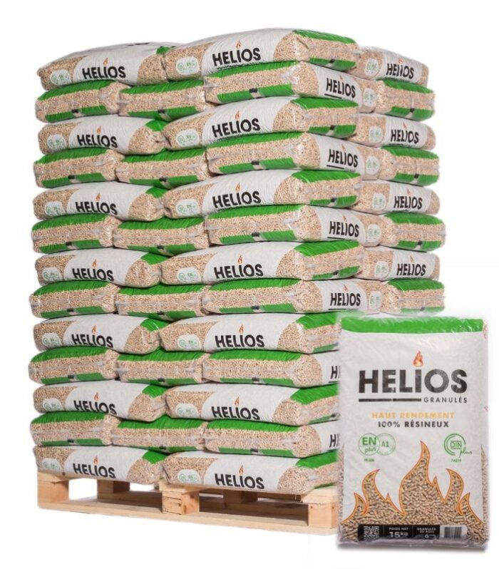 Pellets Helios Palet de 65 sacos de 15 kg