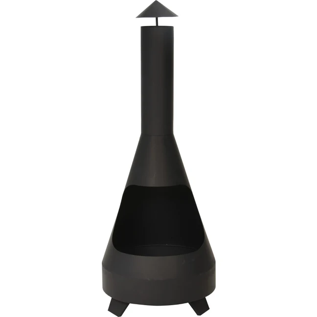 Braciere MODERNO - CAMINO - Negro