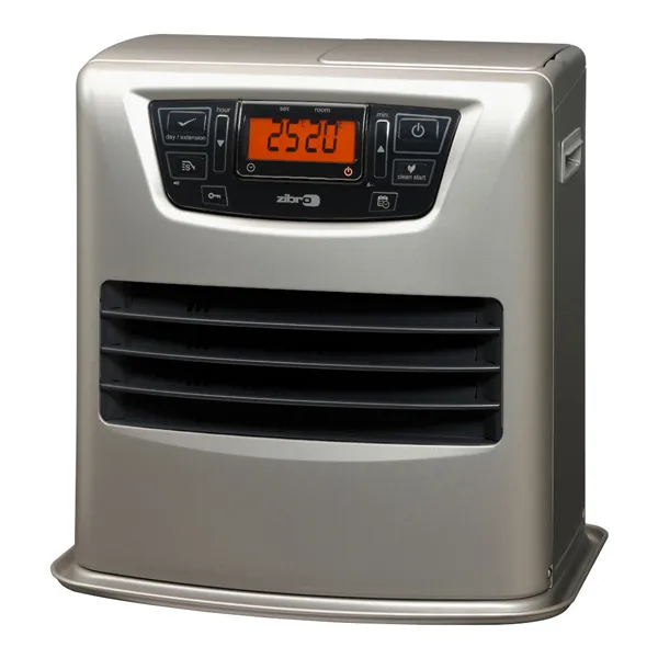 Estufa de parafina electrónica Zibro LC-135 by Toyotomi · 3,5 kW · depósito 7,6 L · programador semanal · hasta 56 m²