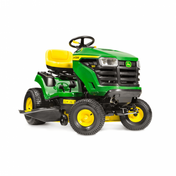 John Deere X107 con asiento