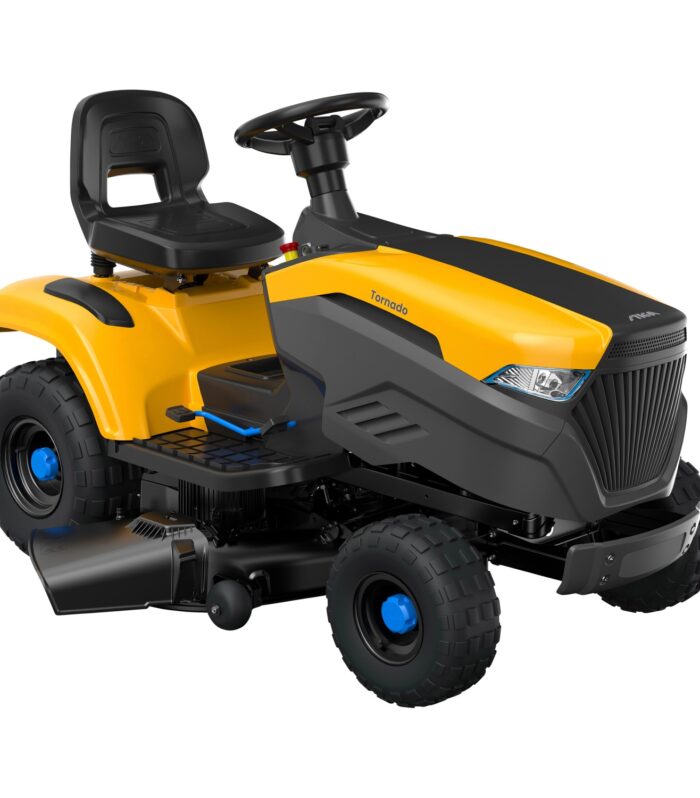 Tractor cortacésped de batería Stiga Tornado 398e con descarga lateral