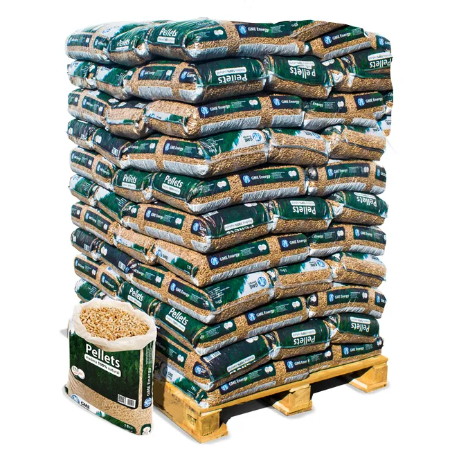 Palet de 77 sacos de biocombustible GME WoodPellet