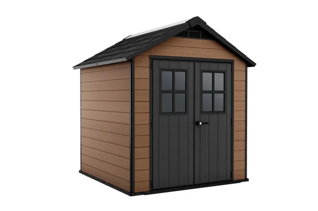 Caseta de resina Newton de 228x253.2x223.5 cm y 4.54 m2
