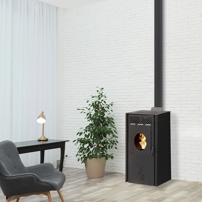 Estufa de pellet BELLEZA Puerto Negra 11KW