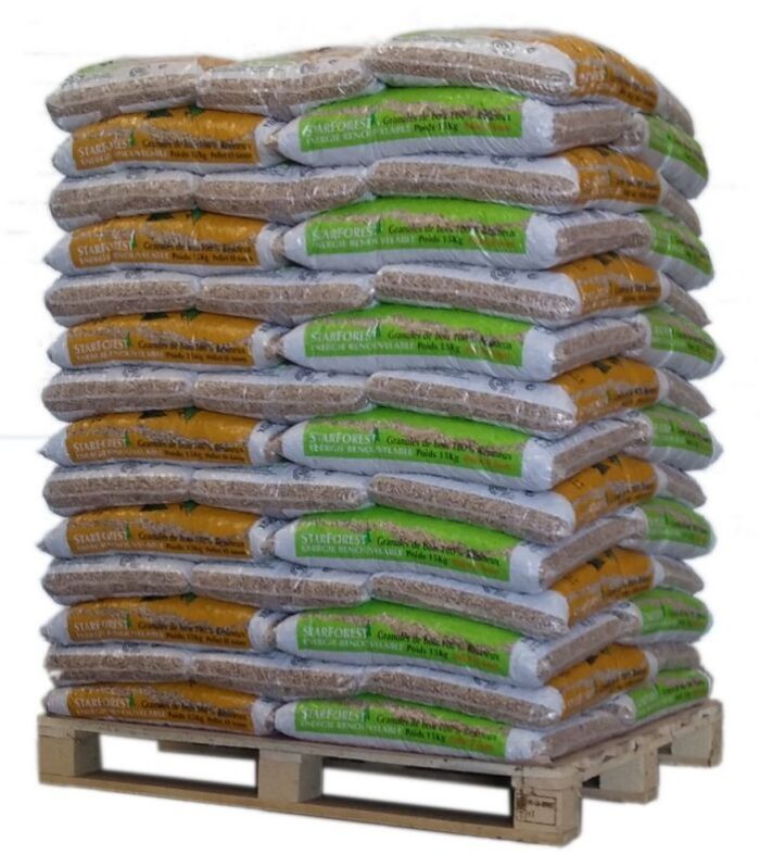 Starforest Pellet – Pallet de 70 Sacos de 15 Kg