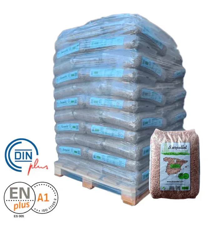 Burpellet - 6 Palet - 462 Sacos certificado Enplus 15 kg